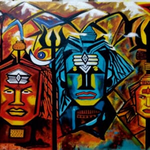 Expression of Lord Shiva