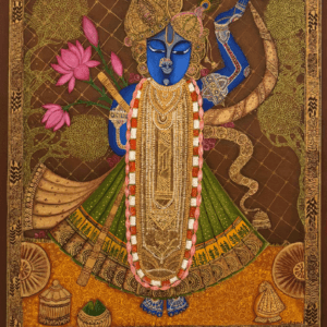Shrinathji with Lotus