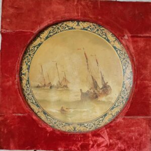 Fleet of Sailing Ship at Sea